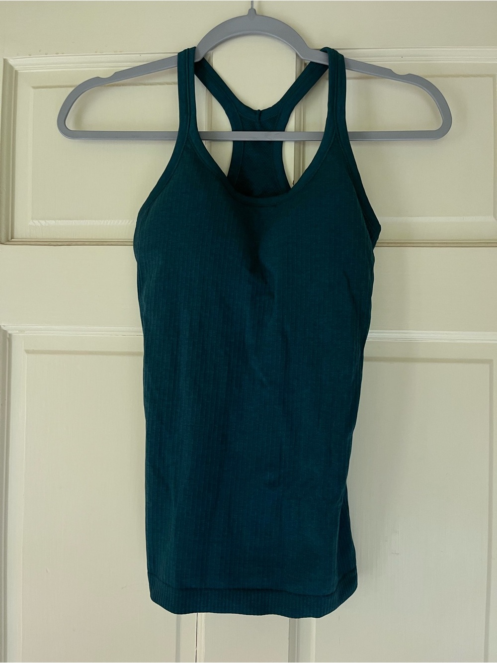 Lululemon, Dark Green Ebb to Street Tank